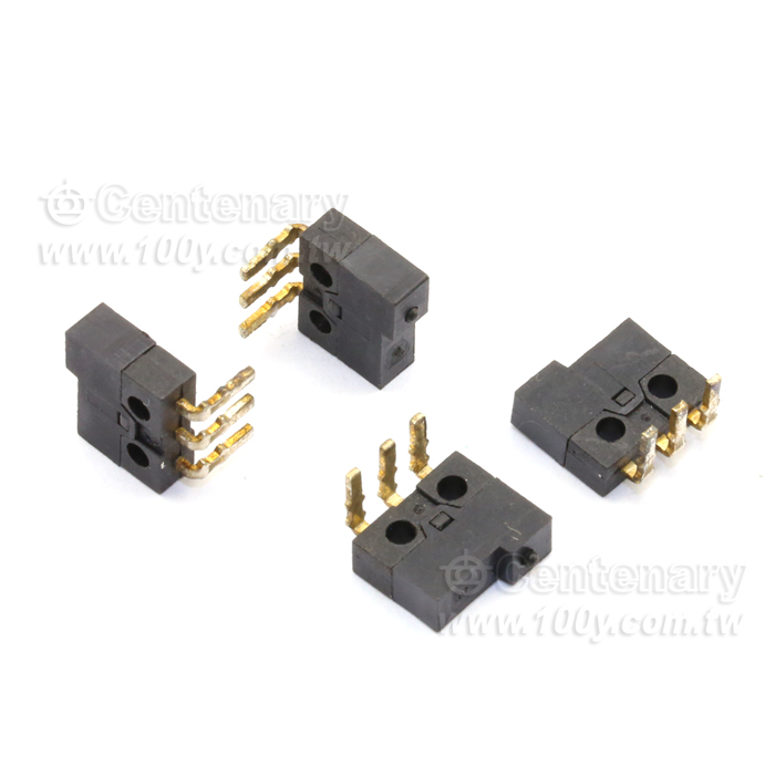 小微動開關0.5A/30VDC 右90° - 31651 產品圖片