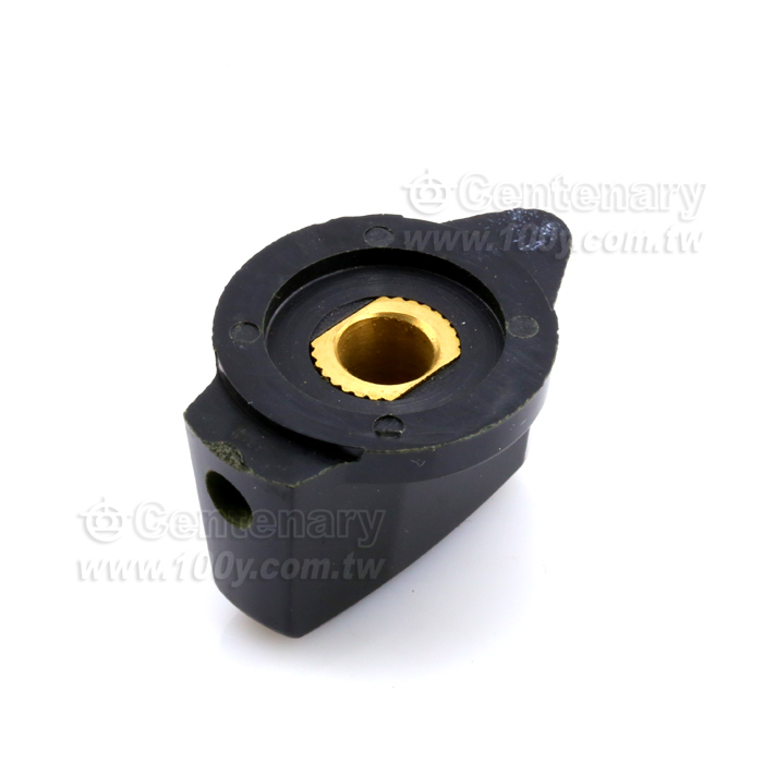 膠木旋鈕 黑色 直徑6.0mm 31.78*19 - 112111 產品圖片