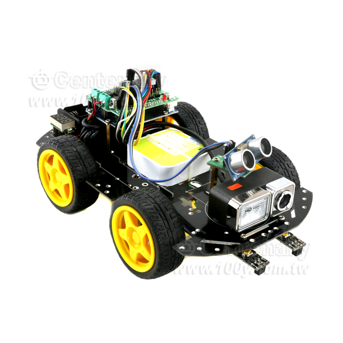 兼容Arduino WIFI 四驅智能小車 - 103624 產品圖片