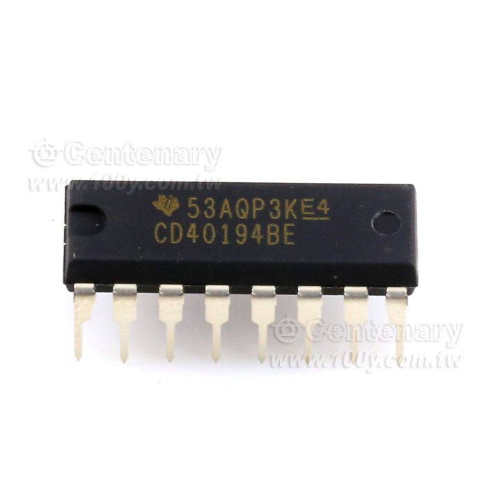 CMOS 4-Bit Bidirectional Universal Shift Register - 84554 Product Image