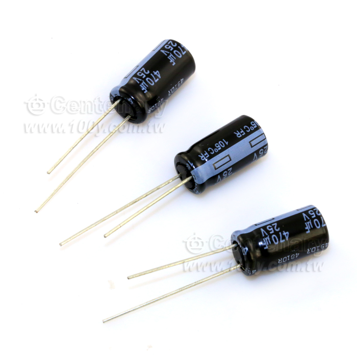 鋁質電解電容 470uF/25V - 85098 產品圖片