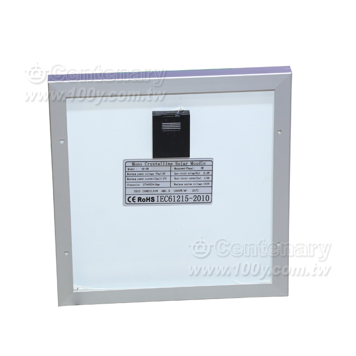 5W單晶太陽能電池板 - 85996 產品圖片