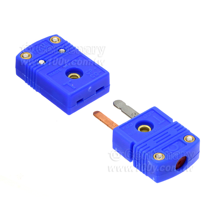 T Type Miniature Thermocuple Connector (M+F) - 86203 Product Image