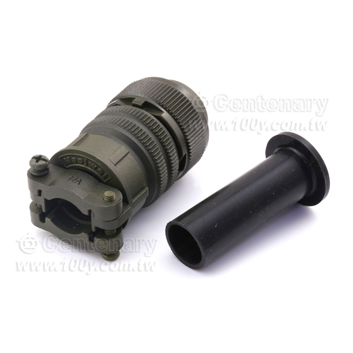 Straight Plug+Cable Strain Relief Clamp - 114769 Product Image