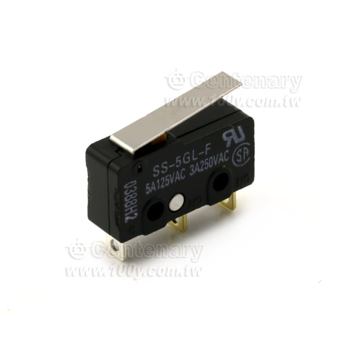 小型微動開關5A/125Vac SPDT 0.16 N - 40008 產品圖片