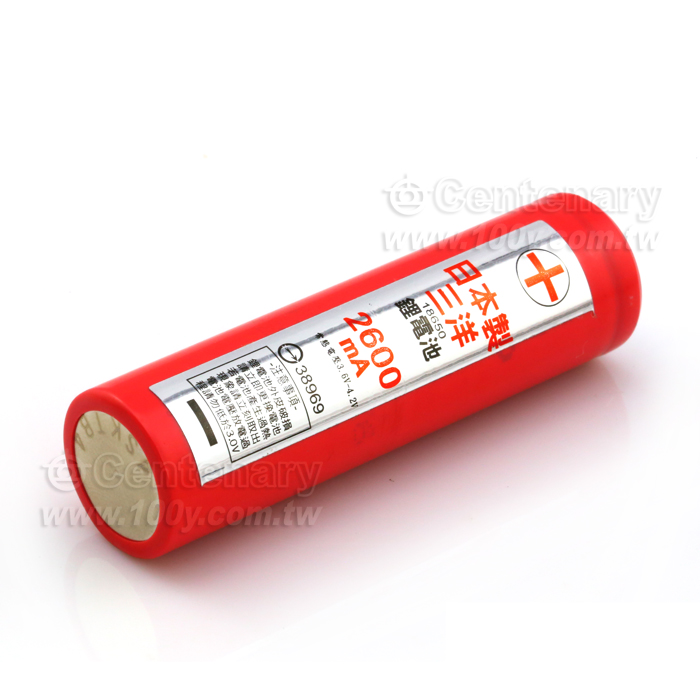 18650 鋰電池3.7V/2600mA(保護版) - 87209 產品圖片