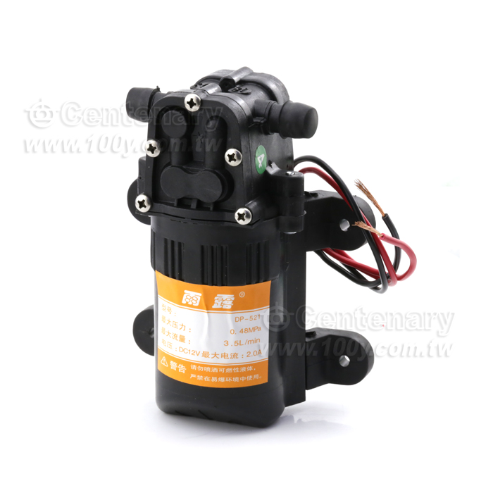 微型小水泵-12V/2A 流量：3.5L/min  吸程：2米 - 120558 產品圖片