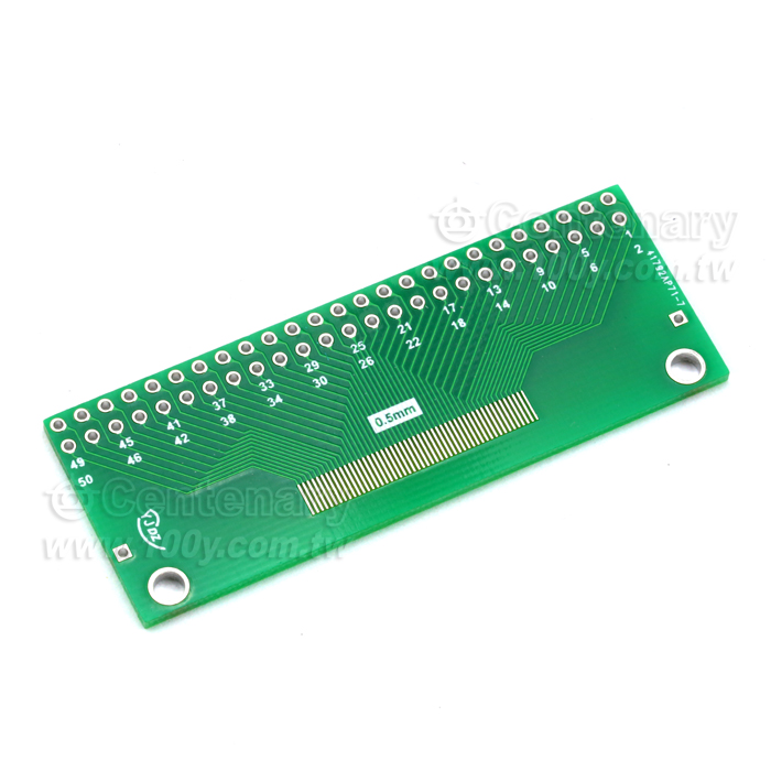 FPC轉DIP 50p轉接板 24.13*64.14mm - 104574 產品圖片