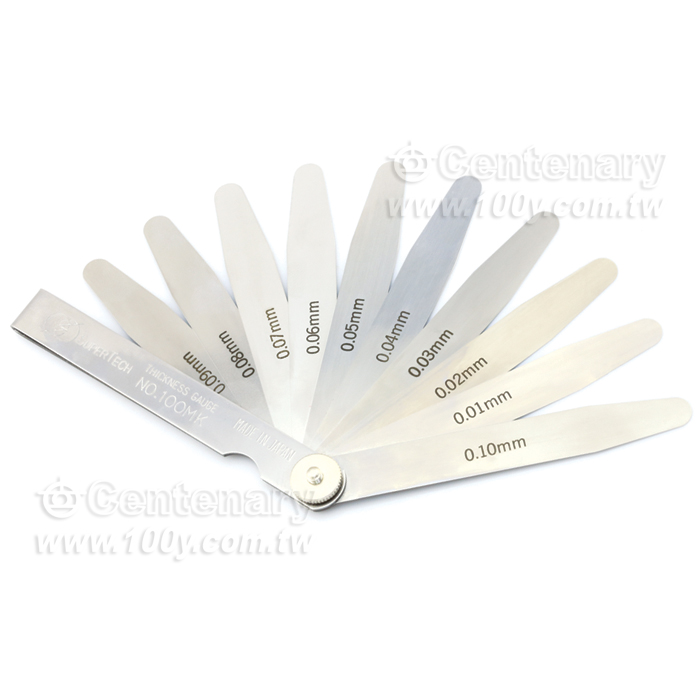 Thickness Gauge(L:100mm)--10pcs/set - 87794 Product Image