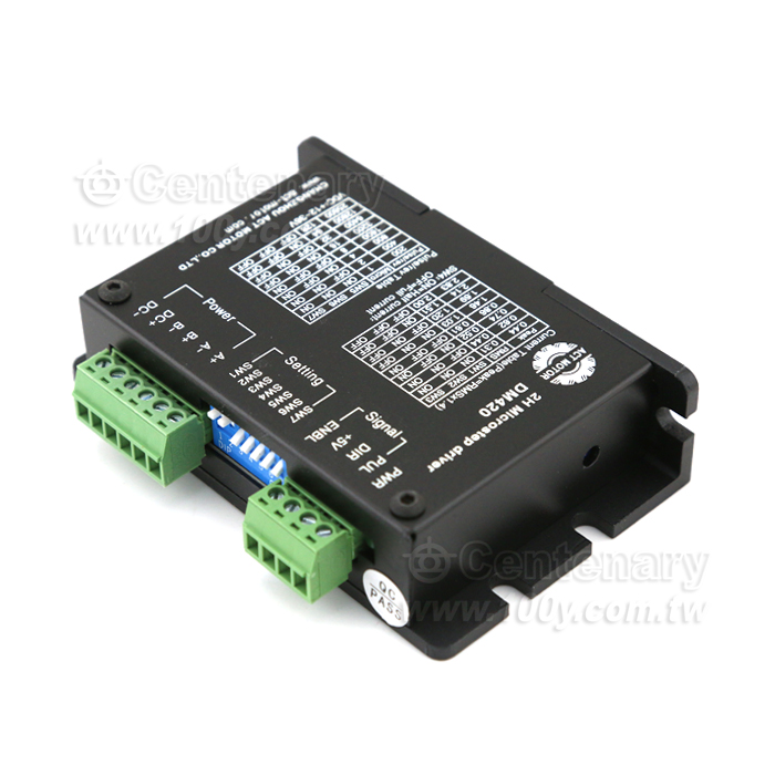 12-36VDC 0.4A-1.7A 二相42步進電機驅動器 - 88809 產品圖片