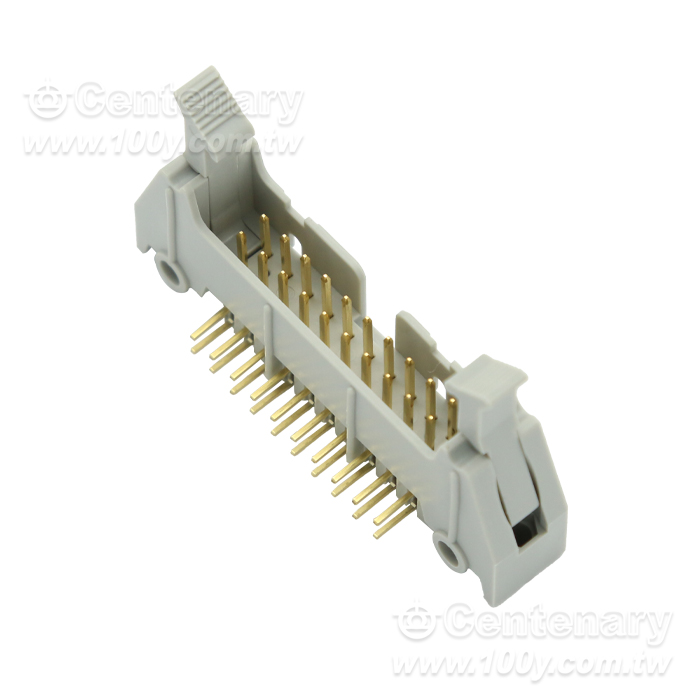 3M 20P Latch/Eject Header Right Angle - 88893 Product Image