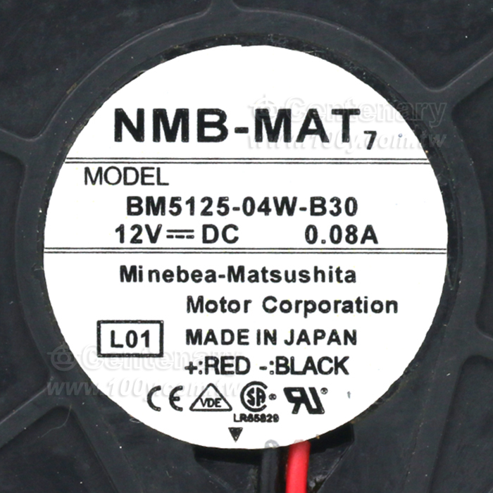 DC Blower,12VDC/0.08A - 88903 產品圖片