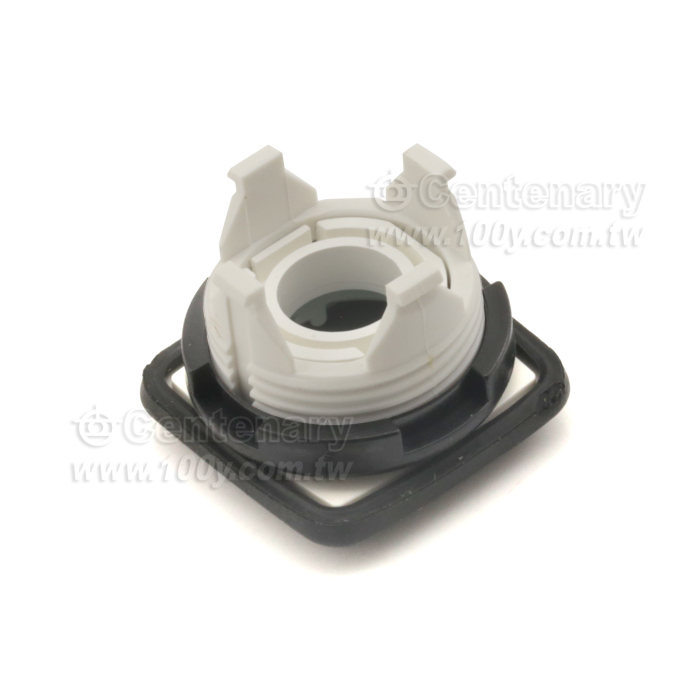 按鈕色蓋 正方 黑/紅  IP67 - 89070 產品圖片