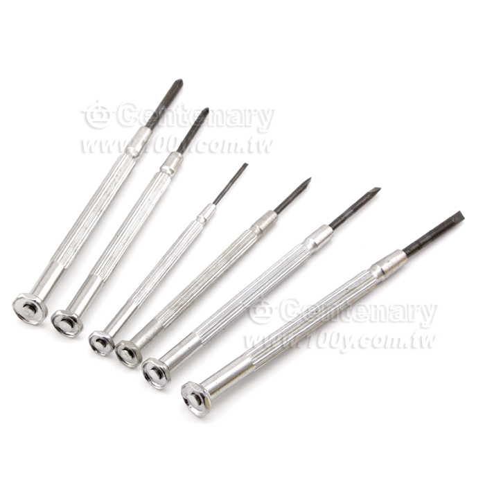 6PCS 鐘錶螺絲批套裝 - 89969 產品圖片
