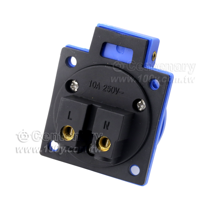 IP44 10A 單相2極插座 - 90274 產品圖片