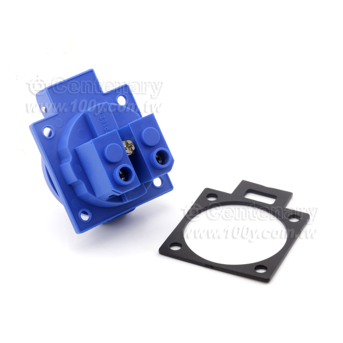 IP44 16A 2極 歐式插座 - 90277 產品圖片