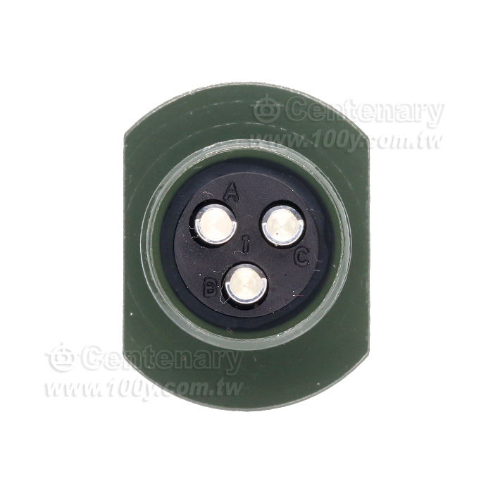 3P公端連線接頭 13A~20A/500Vac/700Vdc - 91045 產品圖片