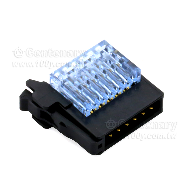 CONN PLUG 6P IDC BLUE RITS - 91521 產品圖片