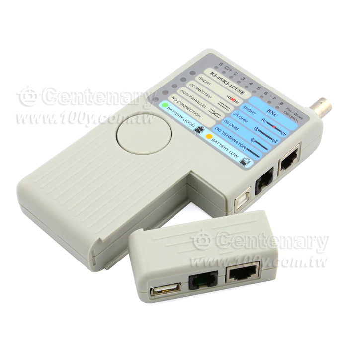 多功能網路測試器 (6P/8P/BNC/USB) - 91927 產品圖片