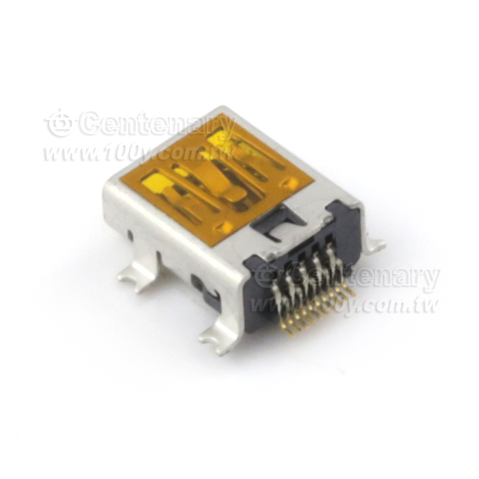 Mini-USB 10Pin Female  180° - 92336 Product Image
