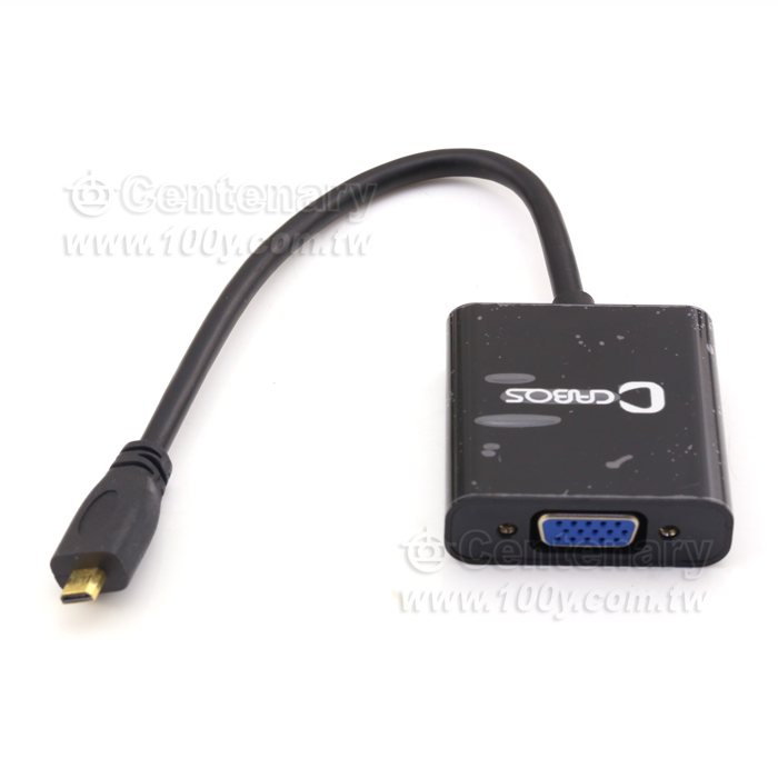 Micro HDMI-VGA+音頻線 - 92435 產品圖片