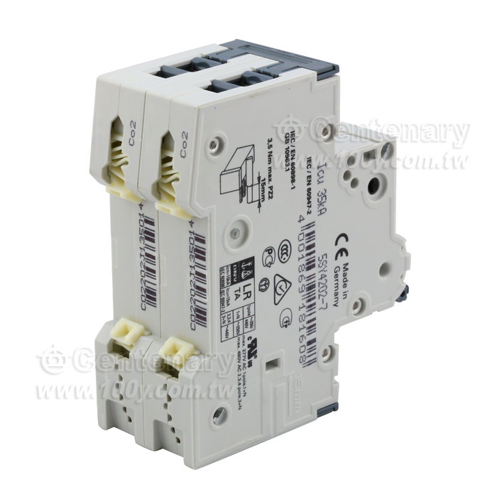 SIEMENS 迴路保護器 40A/2-pole - 86912 產品圖片
