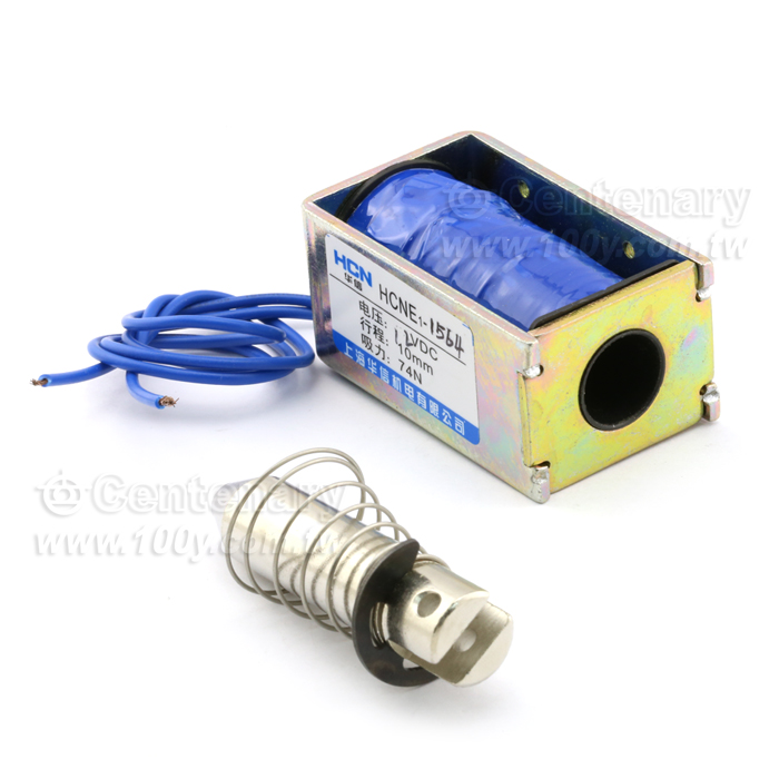 電磁鐵24V 行程10mm,吸力87N - 92917 產品圖片