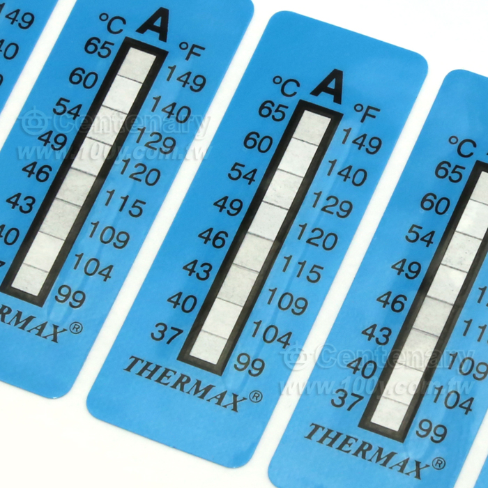8 Level Irreversible Temperature Strip - 88704 Product Image