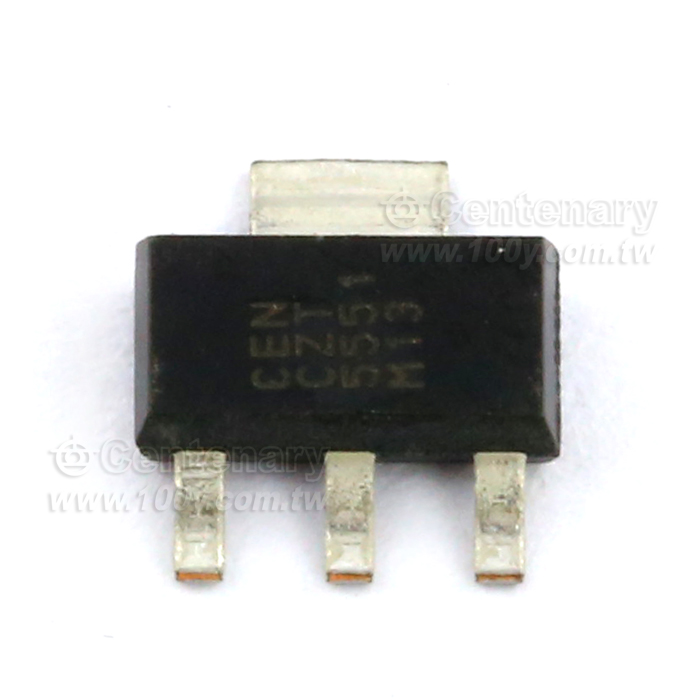 SOT-223 NPN 0.6A 160V - 93241 產品圖片