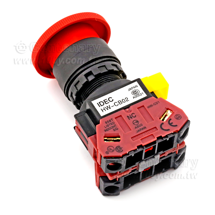 22mm 按鈕 緊急停止開關 2b - 93145 產品圖片