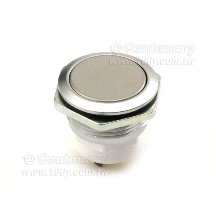 無段Φ19mm 面板防水型金屬按鈕開關 - 90827 產品圖片