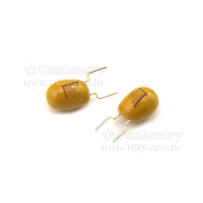 CAP TANT 47UF 20V 10% RADIAL - 93770 Product Image