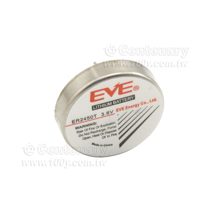 3.6V 500mAh 帶焊腳  腳距:8mm - 94309 產品圖片