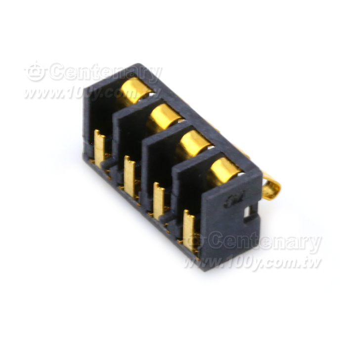 手機電池連接器 4P/2.5mm 鍍金 - 94979 產品圖片