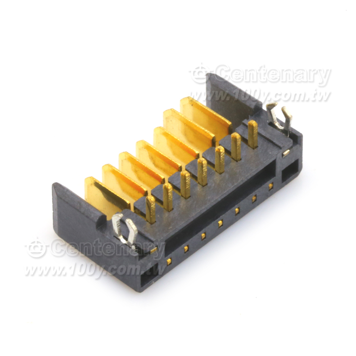 手機電池連接器 7P/2.0mm 鍍金 - 95209 產品圖片