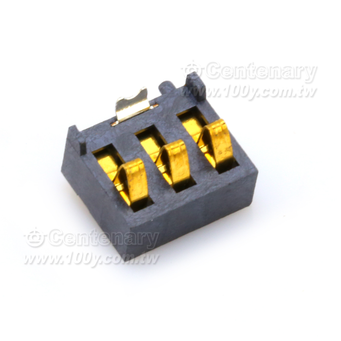 手機電池連接器 3P/2.5mm 鍍金 - 95215 產品圖片