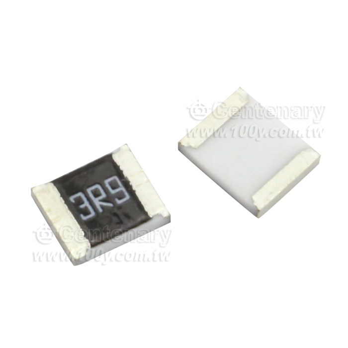 厚膜電阻- SMD 1/2watts 3.9ohms 5% - 95237 產品圖片