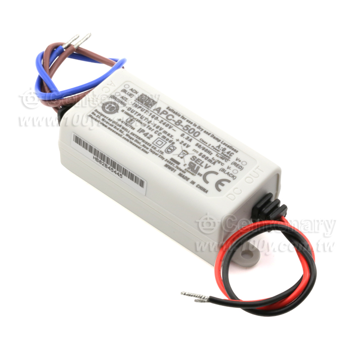 8W Single Output Switching Power Supply - 107175 Product Image