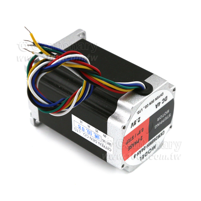 二相-六線式步進馬達 4A/2.8V 0.9度 - 102890 產品圖片