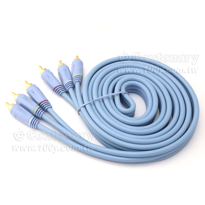 3+3 RCA 音視頻線 3米 - 95981 產品圖片