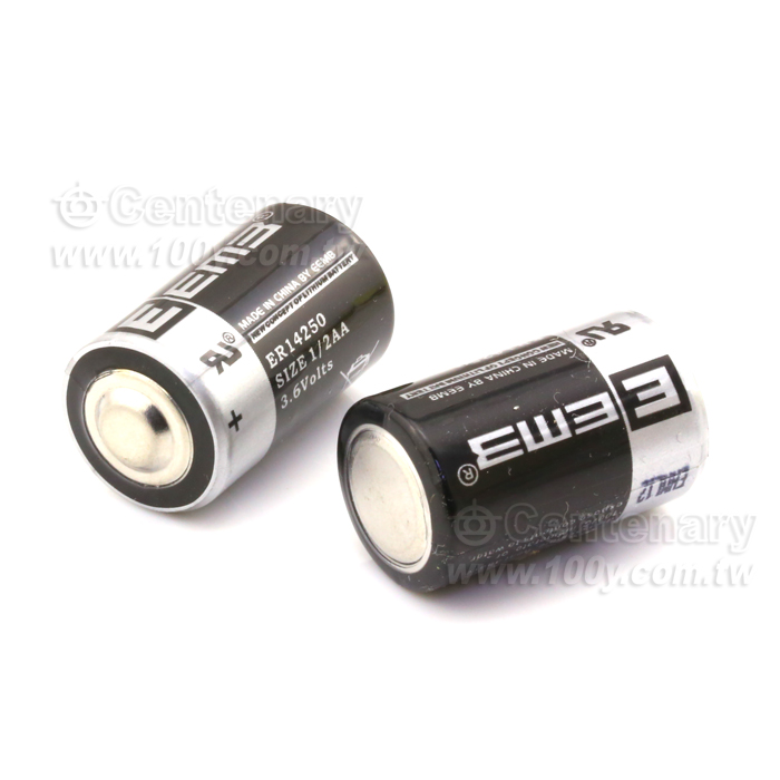 3.6V 1200mAh 鋰-亞硫酸氯電池 - 51864 產品圖片