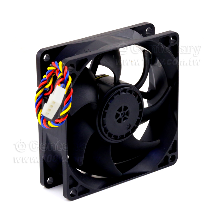 PWM 溫控調速風扇 DC12V/0.38A 4P-housing  80*80*25mm - 96185 產品圖片
