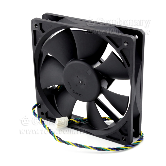 雙滾珠4Pin 溫控調速 12V/0.80A 120*120*25mm - 96255 產品圖片