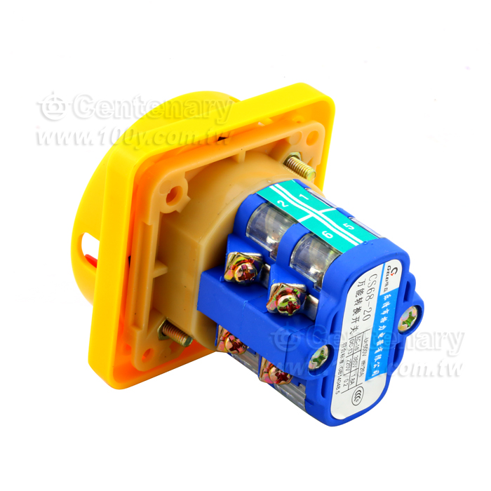 20A 600V 三相四線電源轉換開關 - 97117 產品圖片