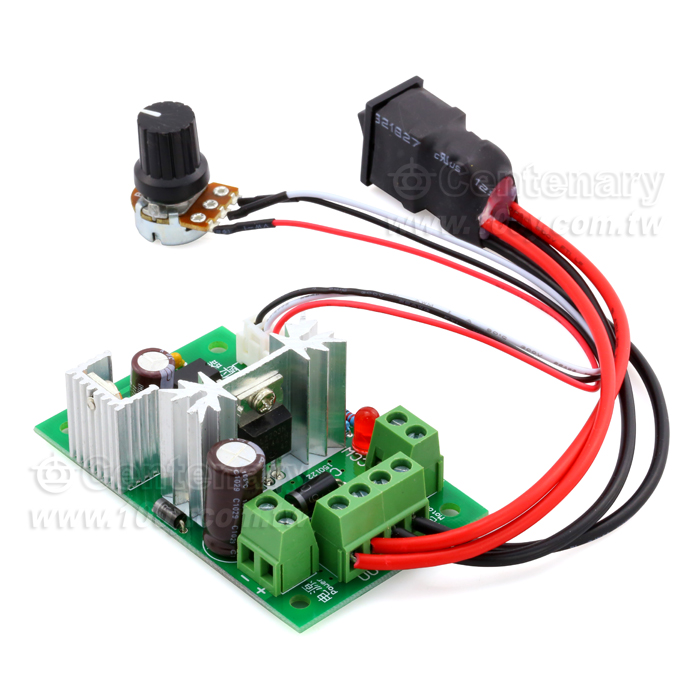 PWM 直流電機調速器6~30V/10A - 97114 產品圖片