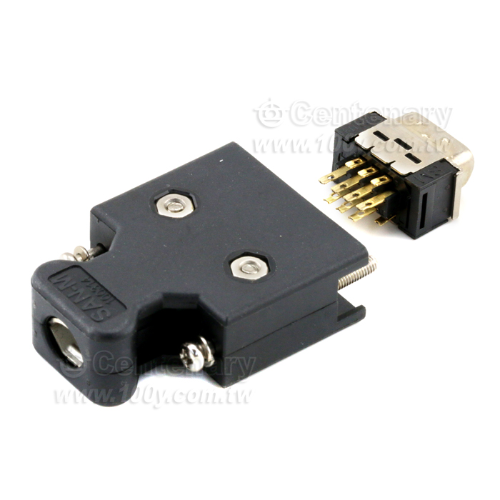 SAN-M MDR Solder Plug 26P & Shell-Screw Release - 97810 Product Image