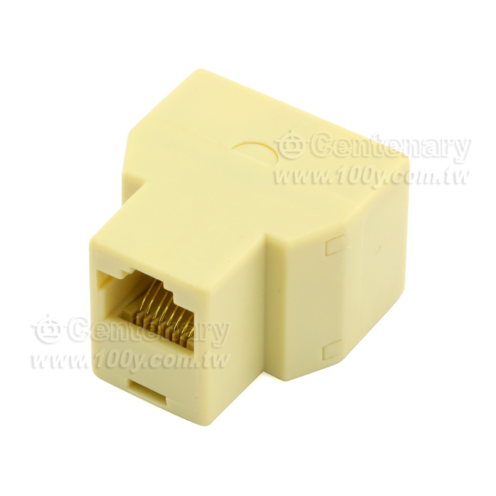 RJ45 FFF 接頭 1(母)分2(母)(8P8C) - 97359 產品圖片