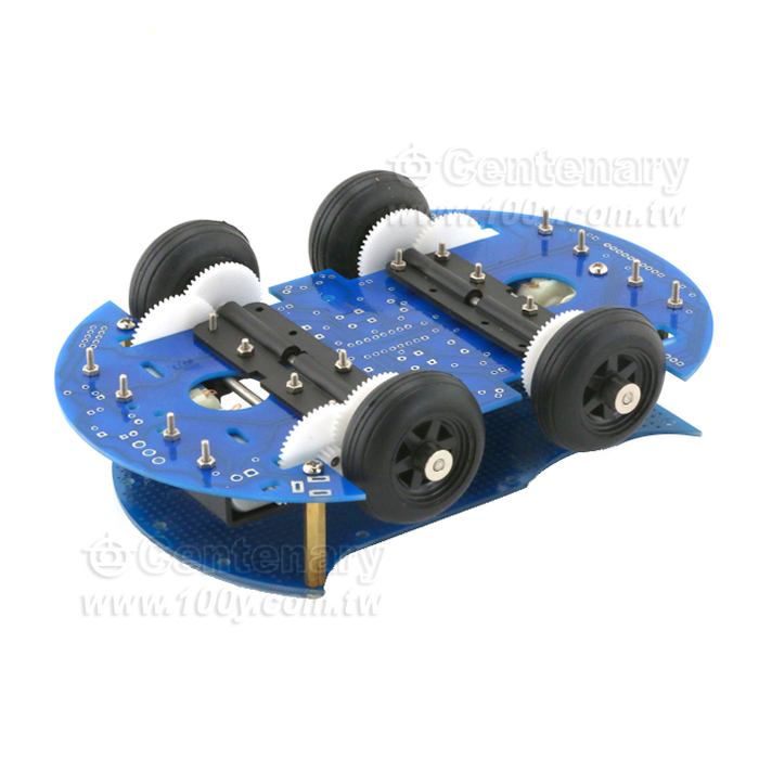 DIY version 4WD four-wheel drive robot car kit - 97134 Product Image