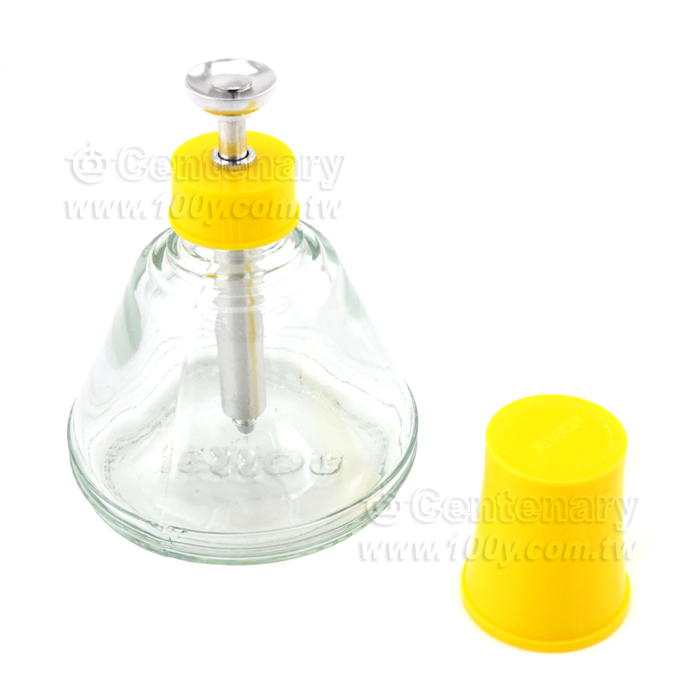 防靜電金屬泵玻璃酒精瓶 180ML - 98177 產品圖片