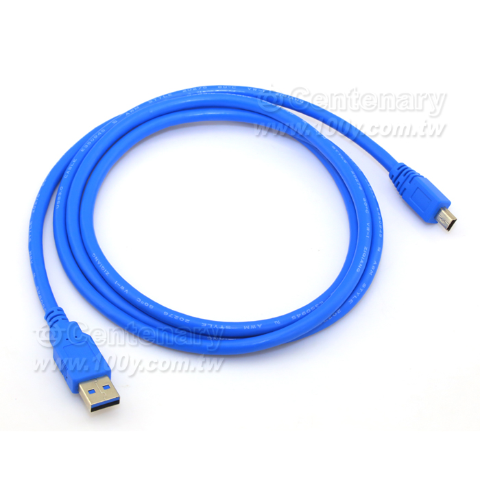 USB 3.0A(公)/Mini B(公) - 81944 產品圖片